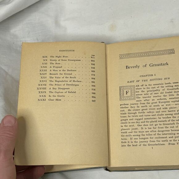 Beverly of Graustark, George Barr McCutcheon, 1904 HARRISON FISHER Illus. HC - Picture 10 of 11